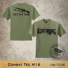 Military Tee M16 (OD Green) - TTC208